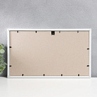 Фоторамка - коллаж «Любовь», на 3 фото, 10×15 см, белая