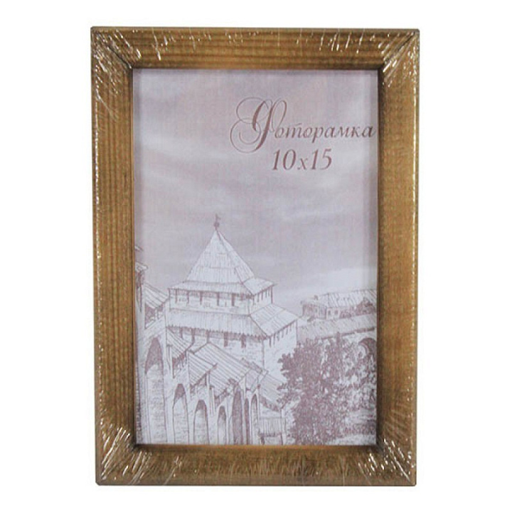 Фоторамка сосна c19 10х15 орех