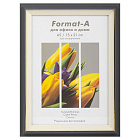 Фоторамка Формат-А пластиковая "Фиеста" графитовая 15x21