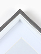 Фоторамка мдф на 2 фото «Грани памяти» 10×15 см, стеклянный экран